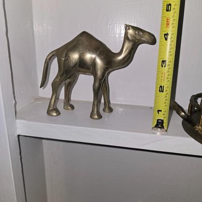 Brass camel