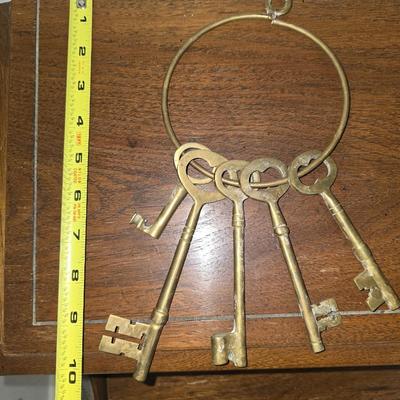 Brass keys