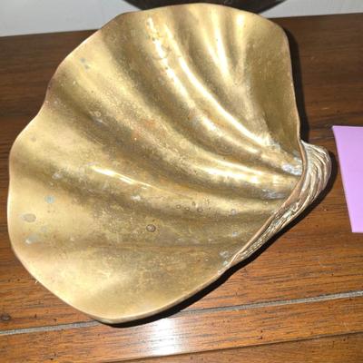 Brass Shell dish