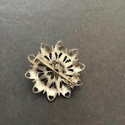 Vintage gunmetal, tone, fashion, statement, lapel pin