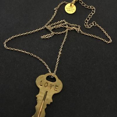 The giving keys necklace