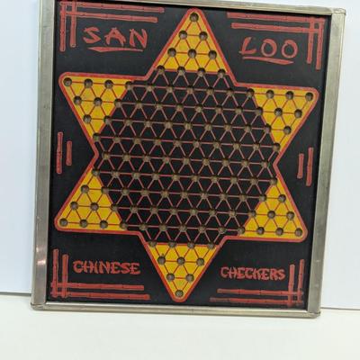 Double Sided Game Board - Chinese Checkers