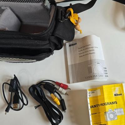 LOT 57F: Nixon Coolpix L820 Digital Camera with Bag