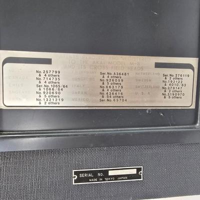 LOT 58P: Akai M-8 Reel to Reel Tape Recorder