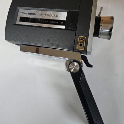 LOT 59P: 2 Bell&Howell 8mm Movie Cameras with Projectors and Accessories