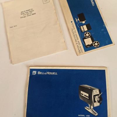 LOT 59P: 2 Bell&Howell 8mm Movie Cameras with Projectors and Accessories