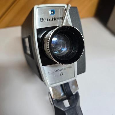 LOT 59P: 2 Bell&Howell 8mm Movie Cameras with Projectors and Accessories