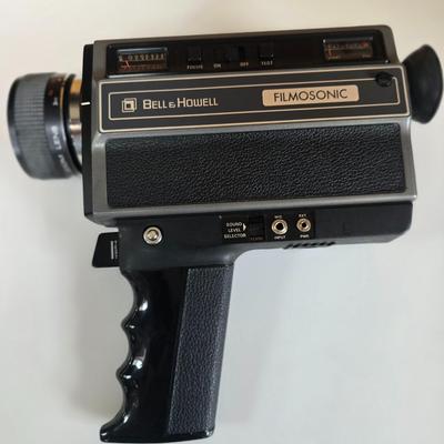 LOT 59P: 2 Bell&Howell 8mm Movie Cameras with Projectors and Accessories