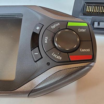 LOT 74P: Retro Road Trip!! Magellan GPS with Portable DVD Player, CD Player, and Accessories