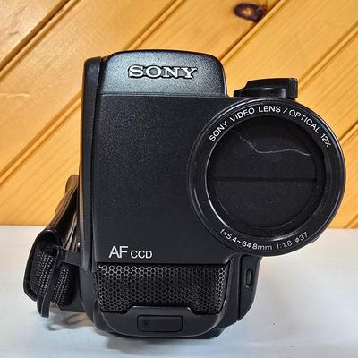 LOT 75P: TWO Camcorders and Samsung Digital Camera with Accessories