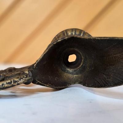 LOT 80F: Vintage Brass Peacock/Assorted Metal Home Decor