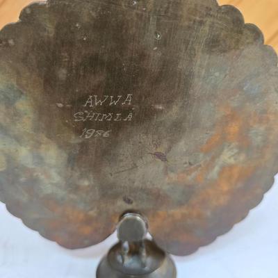 LOT 80F: Vintage Brass Peacock/Assorted Metal Home Decor