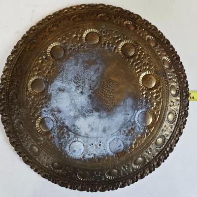 LOT 80F: Vintage Brass Peacock/Assorted Metal Home Decor
