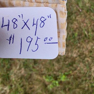 LOT 84L: Two Lovely Vintage Quilts