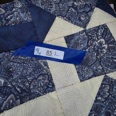 LOT 85L: Two Vibrant Vintage Quilts
