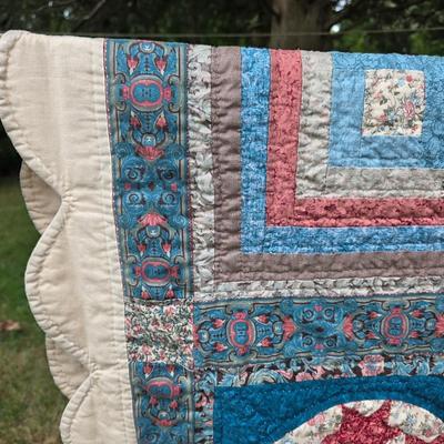LOT 88L: Three Handmade Vintage Quilts
