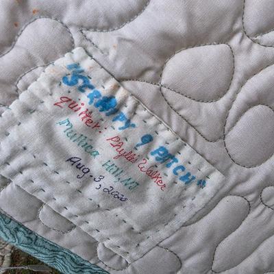 LOT 88L: Three Handmade Vintage Quilts