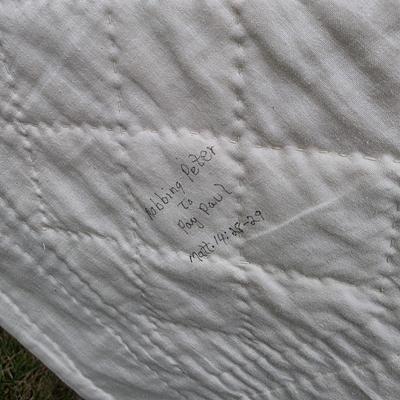 LOT 88L: Three Handmade Vintage Quilts