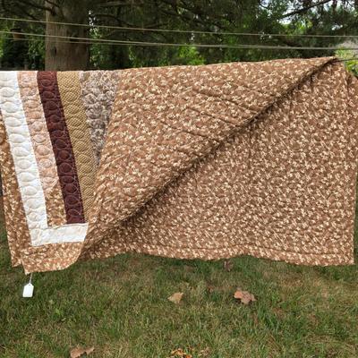 LOT 90L: Vintage Beautifully Handmade Quilts