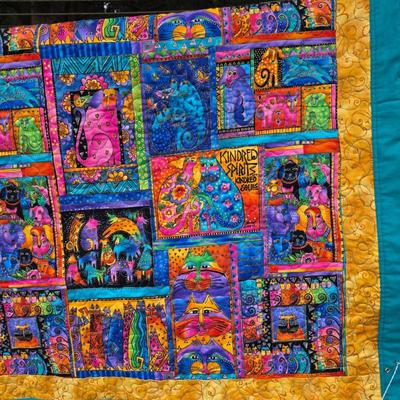 LOT 91L: Handmade Vintage Quilts