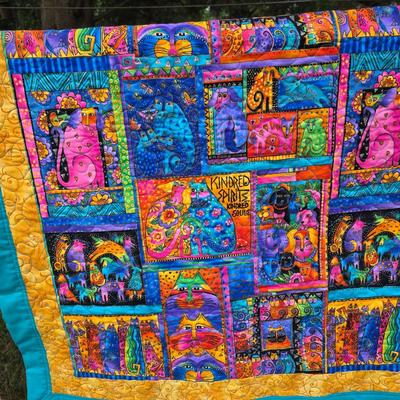 LOT 91L: Handmade Vintage Quilts