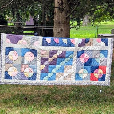 LOT 94L: Beautiful Handmade Vintage Quilts