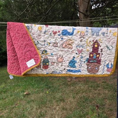 LOT 98S: Three Lovely Handmade Vintage Quilts