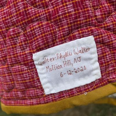 LOT 98S: Three Lovely Handmade Vintage Quilts