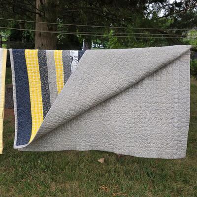 LOT 99S: Vintage Handmade Quilts & Table Runner