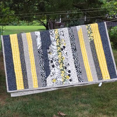 LOT 99S: Vintage Handmade Quilts & Table Runner