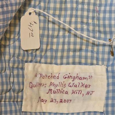 LOT 107S: Oh Baby! Sweet Handmade Quilts, 2 Quilted Photo Albums & A Pillow Matching W/Quilt