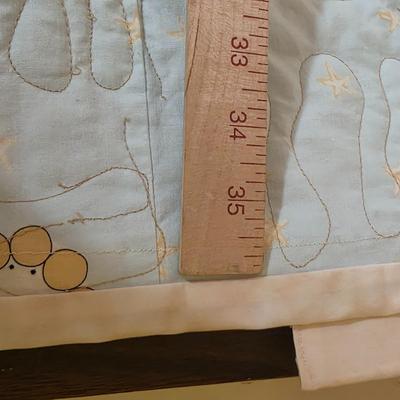 LOT 107S: Oh Baby! Sweet Handmade Quilts, 2 Quilted Photo Albums & A Pillow Matching W/Quilt