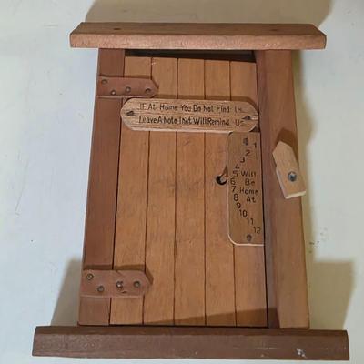LOT 109S: Vintage Hand Made Wooden/Country Home Decor