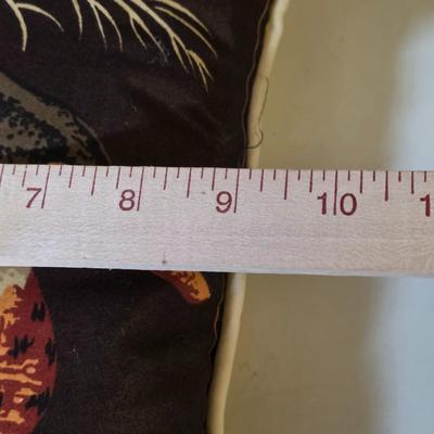 LOT 110S: Beautiful Pillows, Includes 2 Norman Rockwell Pillows, Wildlife & More