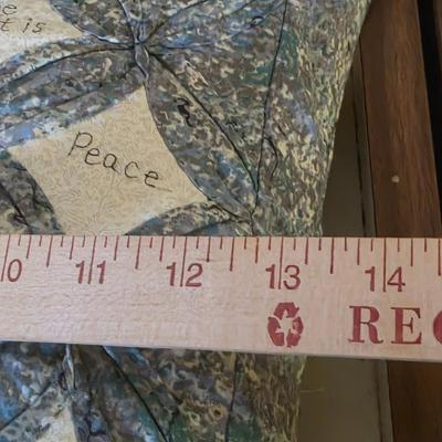 LOT 112S: Five Lovely Handmade Pillow W/Crate