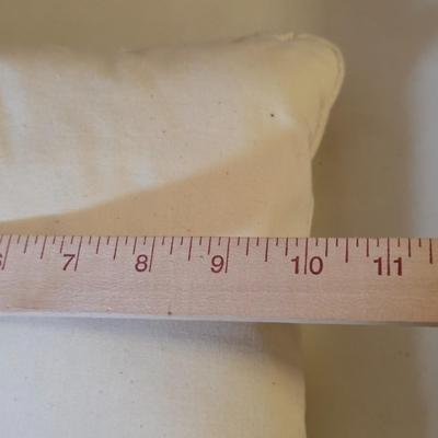 LOT 112S: Five Lovely Handmade Pillow W/Crate