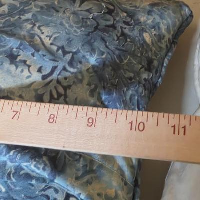 LOT 112S: Five Lovely Handmade Pillow W/Crate