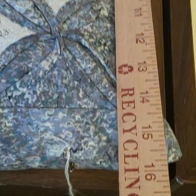 LOT 112S: Five Lovely Handmade Pillow W/Crate