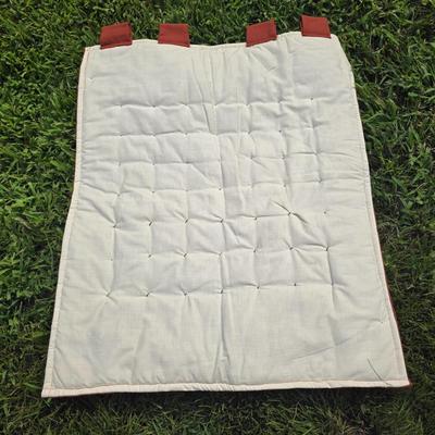 LOT 114S: Beautiful Hand Made Quilts/Wall Hanging, Afghan W/Quilt Rack & A Pouch Of Wooden Ducks