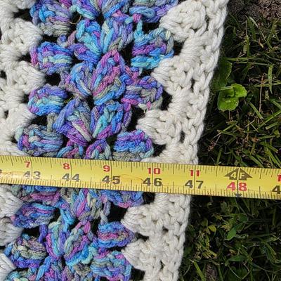 LOT 114S: Beautiful Hand Made Quilts/Wall Hanging, Afghan W/Quilt Rack & A Pouch Of Wooden Ducks