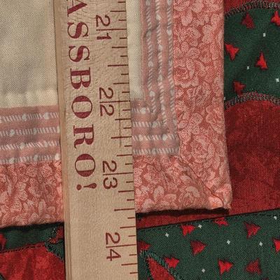 LOT 116S: Vintage Hand Made Quilts W/Adorable Stuffed Corn & Quilt Ladder