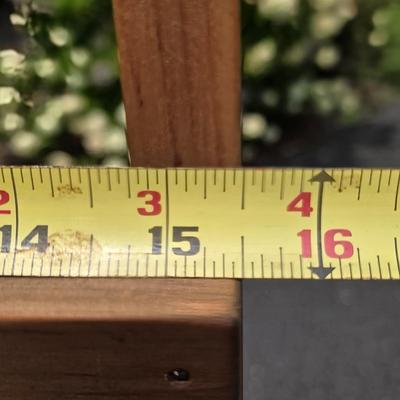 LOT 120S: Leaning Ladder W/Vintage Handmade Table Runner & Quilts