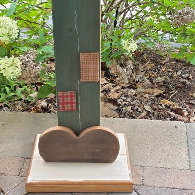 LOT 126S: Got Straw? Two Very Adorable, Vintage, Welcome Sign Scare Crows