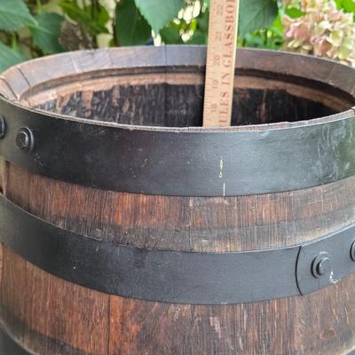 LOT 128S: Antique/Vintage Open Wood Barrel, Milking Stool, Leather/Wooden Draft Horse/Mule Yoke & Harness Pieces