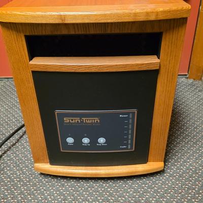 LOT 134S: Sun Twin Portable Heater W/Remote