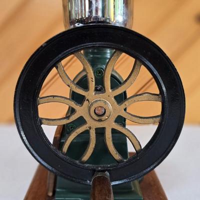 LOT 148F: Small Coffee Grinder and Handmade Dispenser