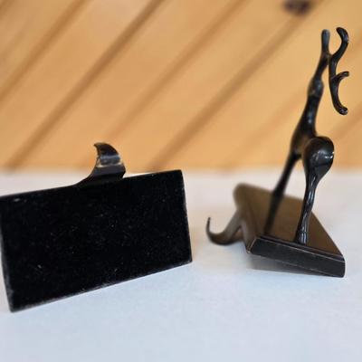 LOT 151F: Holiday Music Boxes, Candlesticks, and Stocking Hangers