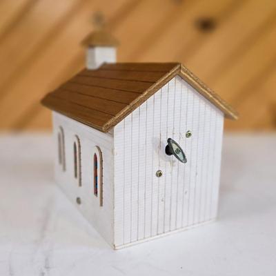 LOT 151F: Holiday Music Boxes, Candlesticks, and Stocking Hangers