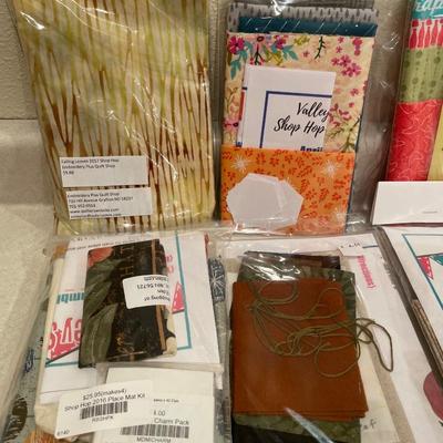 Crafting kits, including game board and placement
