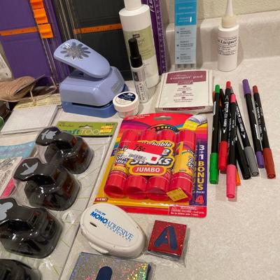 Large lot of stamping items